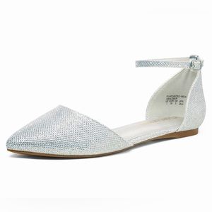 NEW In Box Women’s Silver Soft Ballet Flats, 9